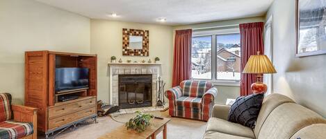 TV, peis og DVD-spiller