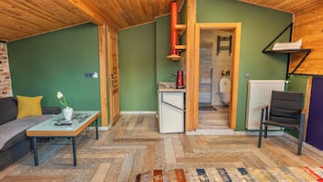 Design-penthouselejlighed | Opholdsområde | 55-tommers LCD-tv med satellitkanaler, tv