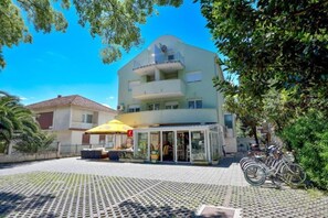 Fassade der Unterkunft