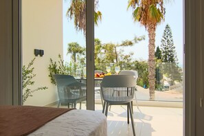 Deluxe-lejlighed | Udsigt fra balkon