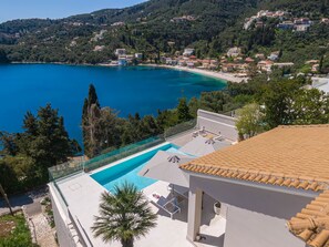 BBQ/picnic Area - Kalami Beach - Villa Anastasia (Corfu)