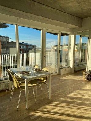 Business Apartment, Balcony | Living area | 43-inch flat-screen TV with cable channels, TV - Place Lund (Lund)