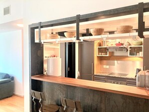 Design-Apartment (2 Bedrooms) | Eigene Küche | Mikrowelle, Ofen, Geschirrspüler, Toaster