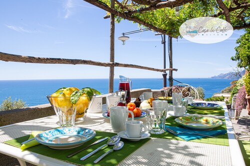 Casa Le Calle - Terrace overlooking the sea