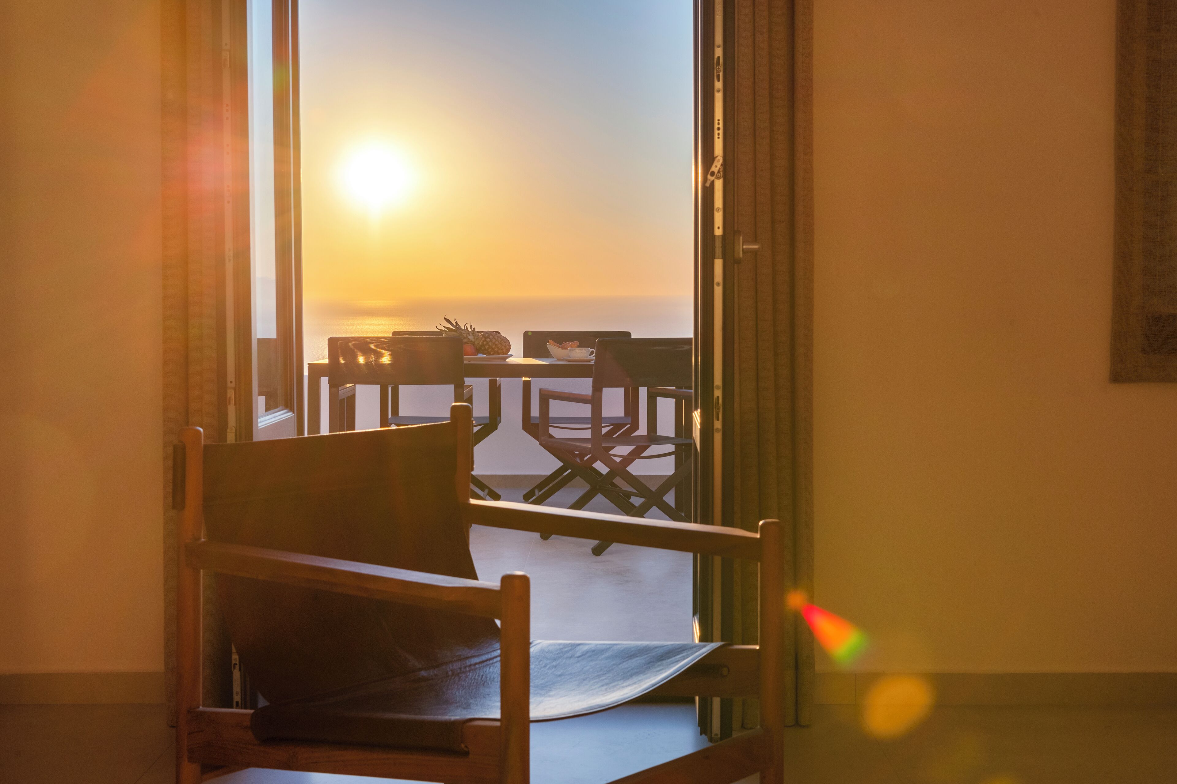 高級複式房屋, 2 張加大雙人床, 海景 | 客廳 | 電視