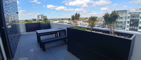 Basic-lejlighed - flere senge | Balkon
