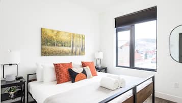 2 slaapkamers, een strijkplank/strijkijzer, gratis wifi, beddengoed