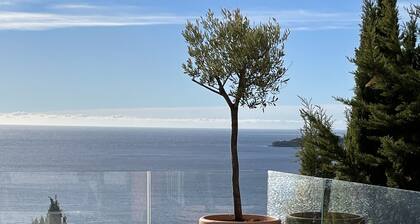 Villa L'OurmĂšge / Vue mer exceptionnelle et plage 8mn Ă  pied