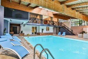 Piscine couverte, piscine chauffée