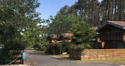 Chalet in a holiday village near the beach
