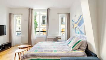 1 camera, ferro/asse da stiro, Wi-Fi gratuito, lenzuola