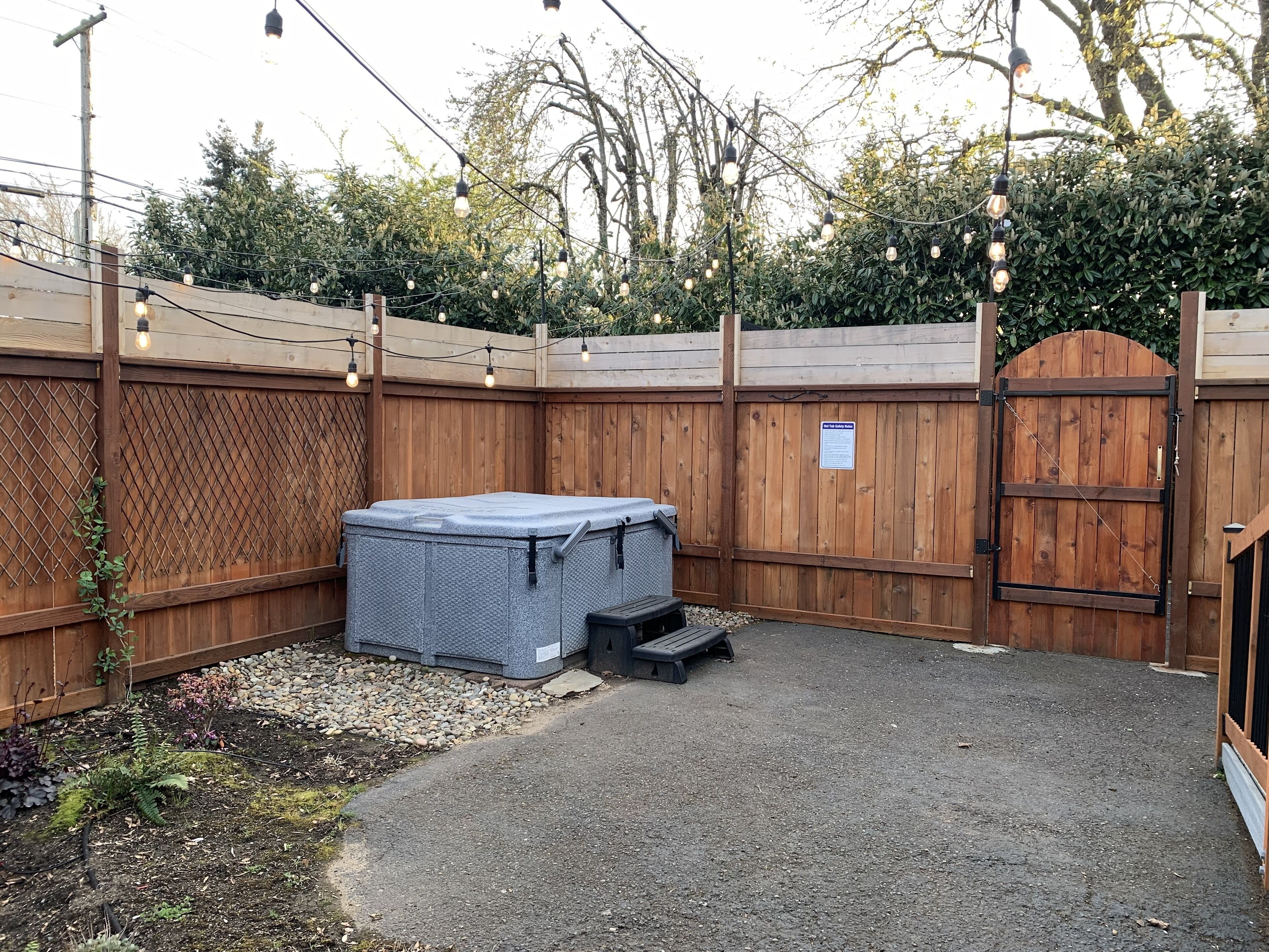 Bañera de hidromasaje exterior