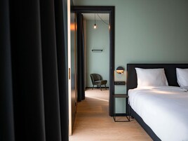 Minibar, in-room safe, desk, laptop workspace