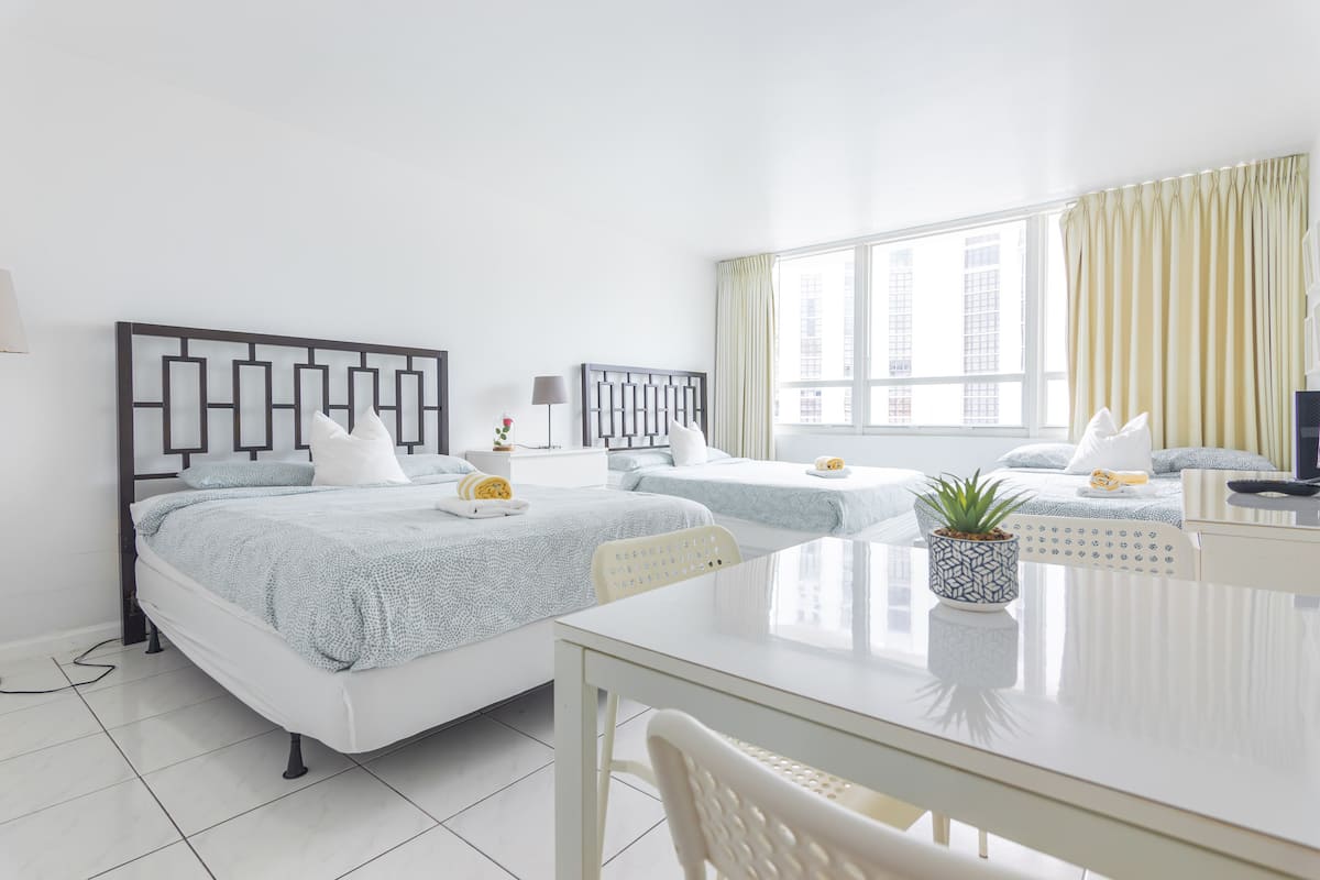 Suíte estúdio conforto | 1 quarto, ferros/tábuas de passar roupa, berços grátis