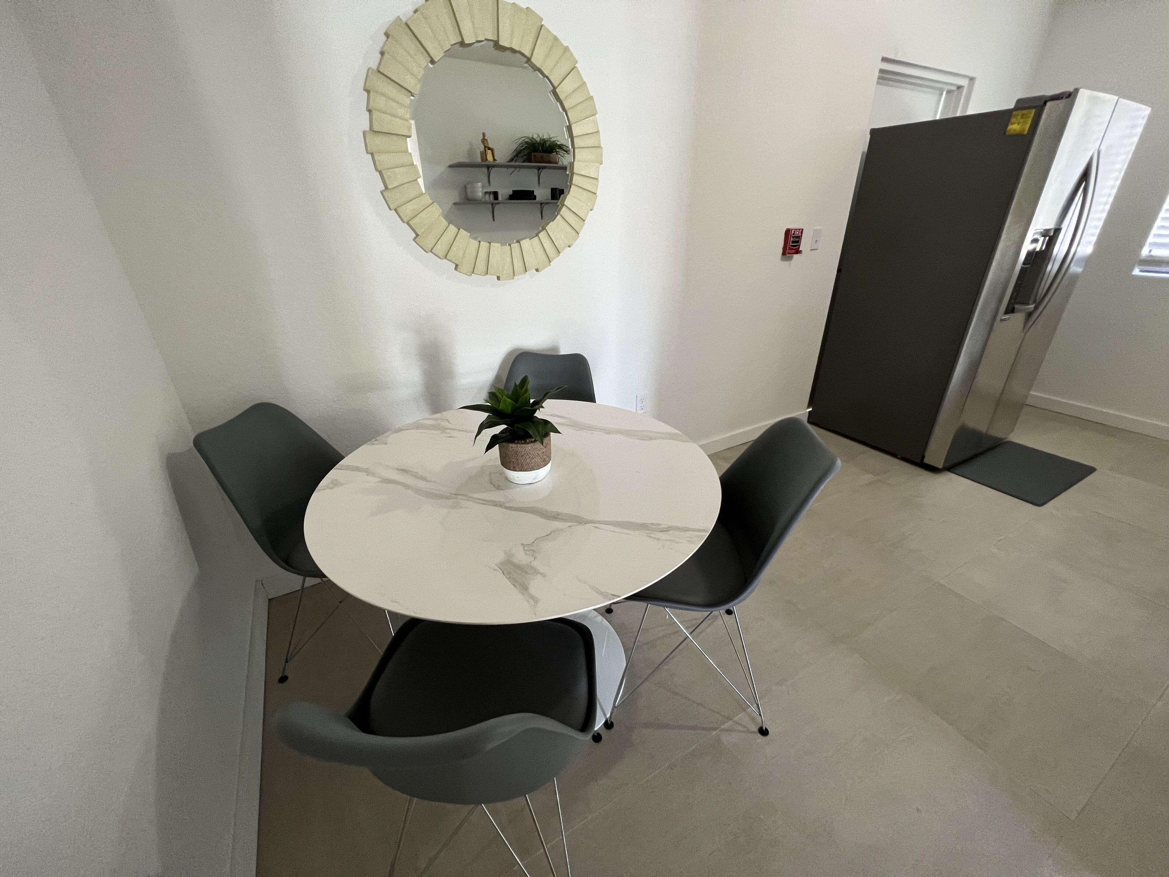 华丽开间, 1 张大床, 私人浴室 | 餐厅