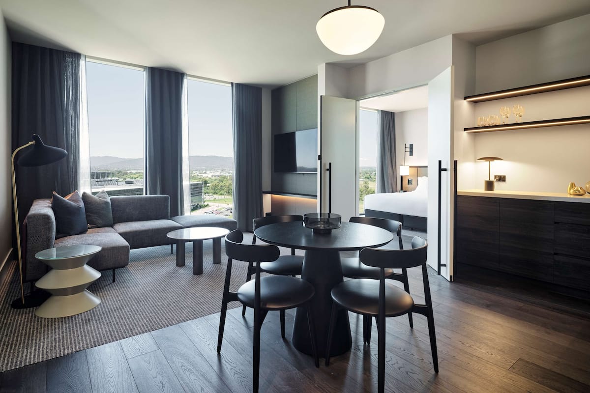 Suite, 1 slaapkamer | 1 slaapkamer, lakens van Egyptisch katoen, luxe beddengoed