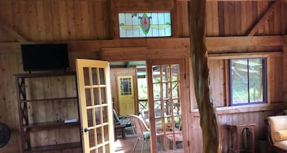Stay in nature comfortably at this unique Hawaiian home