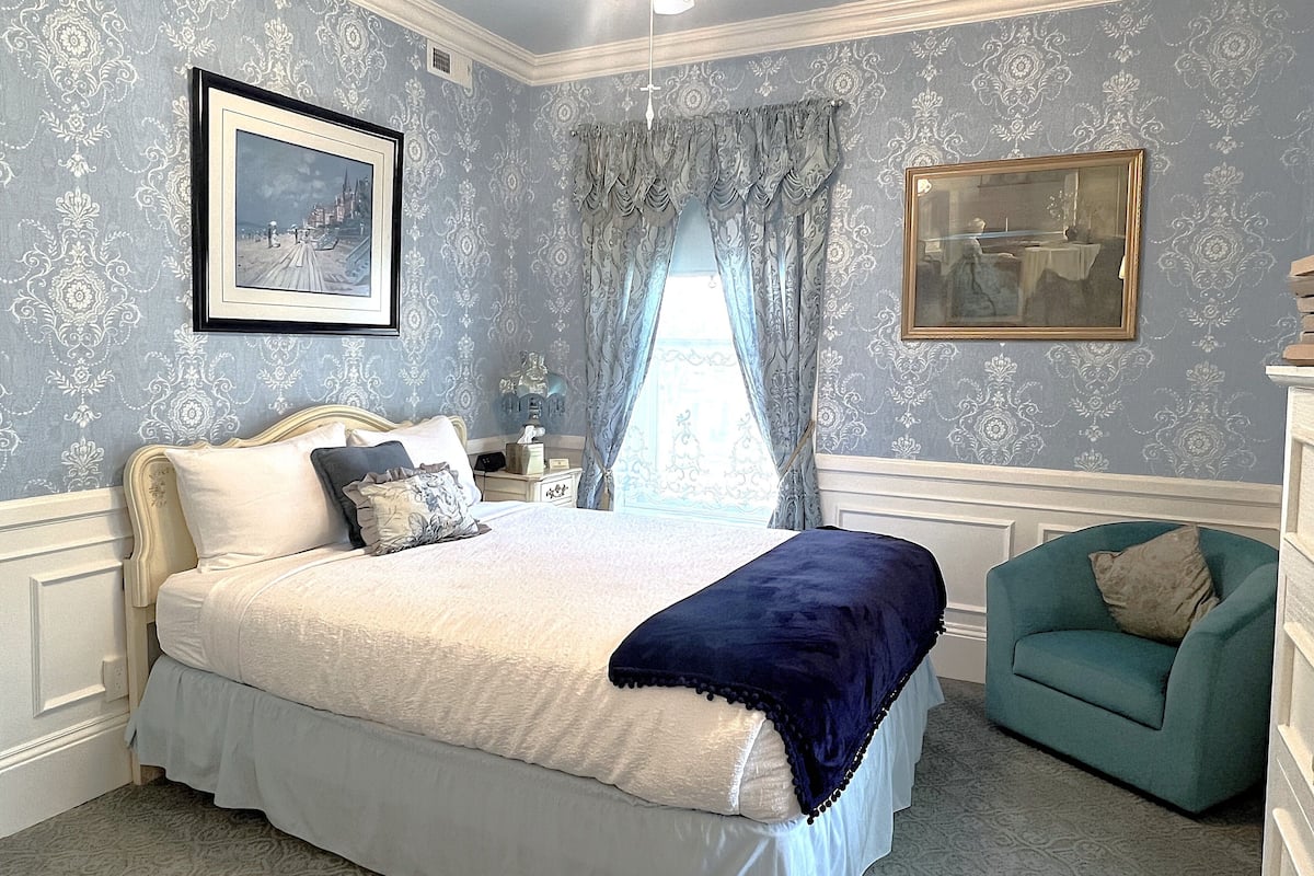 Blue Room | Cadar kapas Mesir, peralatan tempat tidur premium