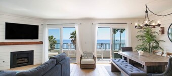 Beachfront Hideaway in Santa Barbara - 2 bedrooms, pool, spa, across from beach, gorgeous!
