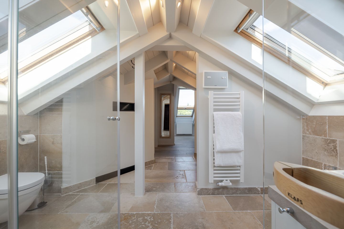 Shower, hair dryer, bidet, soap