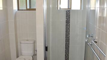 Shower, toilet paper