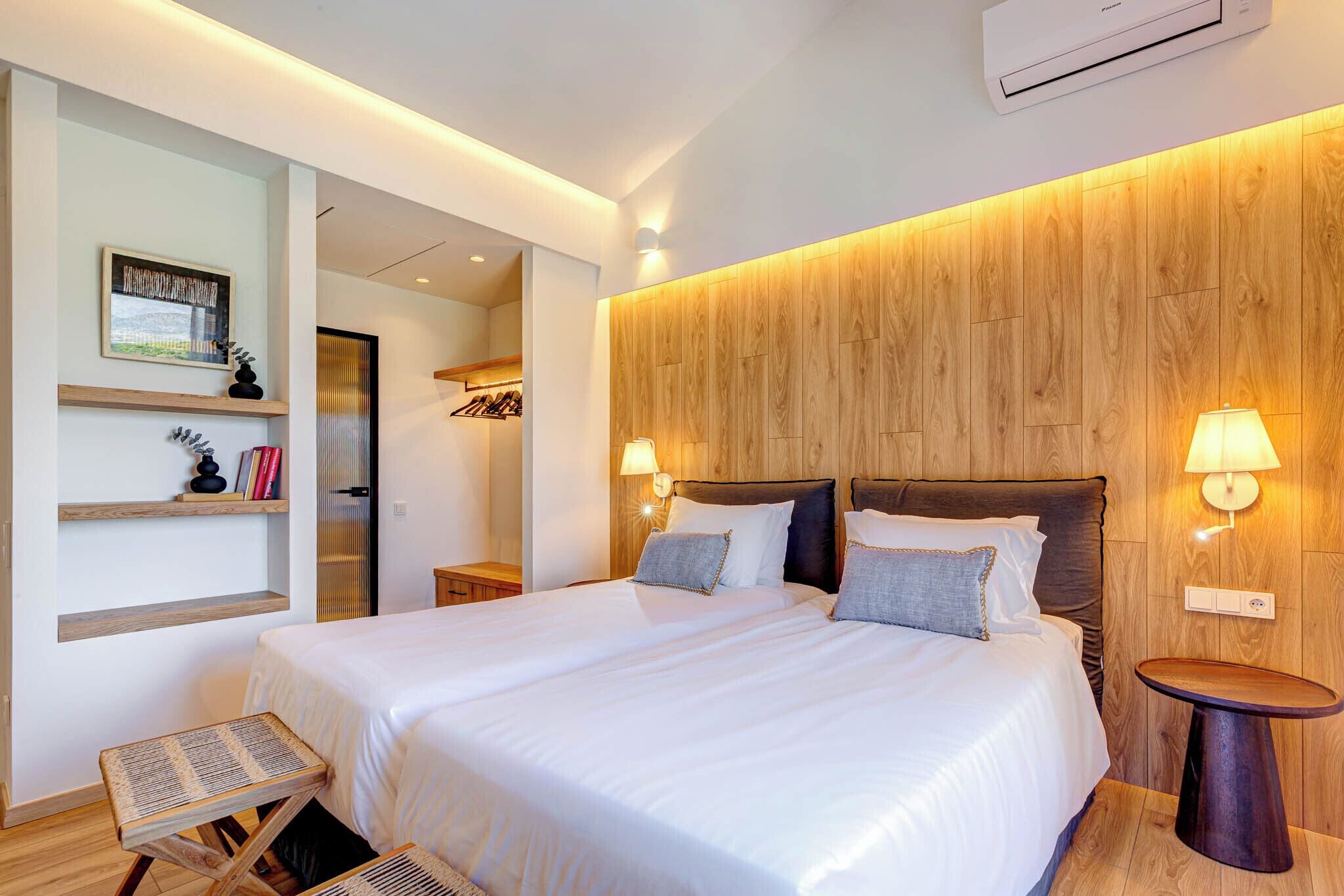 3 bedrooms, premium bedding, individually decorated