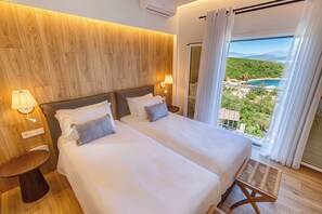 Family Villa, Private Bathroom, Sea View (Villa Maria) | 3 bedrooms, premium bedding, individually decorated