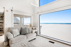 Interior - Oceanfront Home with Giant Picture Windows, Gas Fireplace, and Free WiFi (Oxnard)