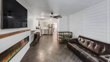 Condo, 1 Bedroom | 1 bedroom, iron/ironing board, free WiFi