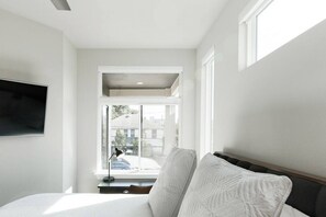 1 chambre, fer et planche à repasser, Wi-Fi, literie fournie