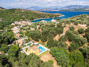 Floor plan - Agios Stefanos Bay - Villa Anna (Corfu)