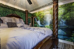 4 dormitorios, tabla de planchar con plancha, wifi y ropa de cama