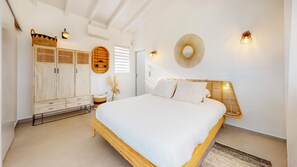 3 soverom, safe på rommet, strykejern/-brett og wi-fi (inkludert)