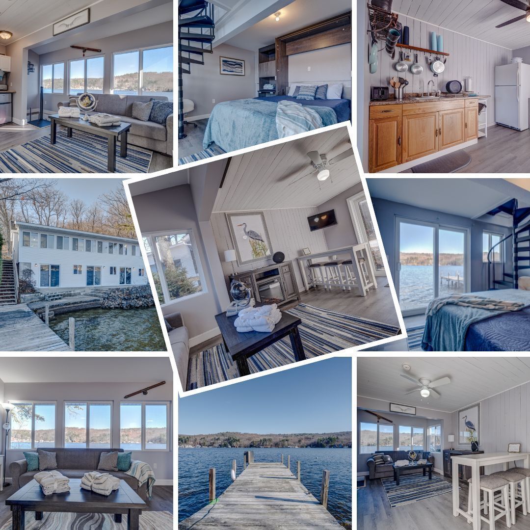 Vacanza Sleeps 12 with 3 individual units and 3 Docks!