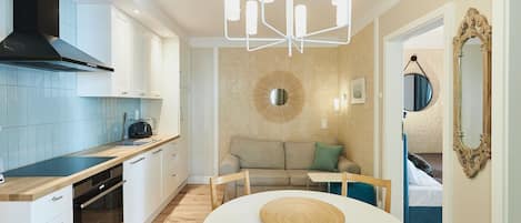 Apartamento standard | 1 quarto, ferros/tábuas de passar roupa, Wi-Fi de cortesia
