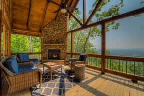Cabin, 3 Bedrooms | Balcony - Cloud Nine by Escape to Blue Ridge (Blue Ridge)