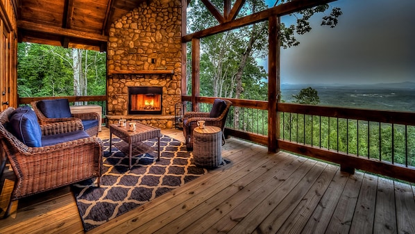 Cabin, 3 Bedrooms | Balcony - Cloud Nine by Escape to Blue Ridge (Blue Ridge)