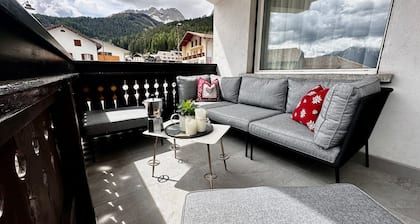 Apartment Ciasa De Marugiana near the ski area with mountain view, Wi-Fi and terrace