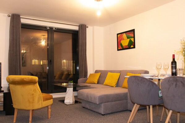 Appartement, 1 grand lit et 1 canapé-lit | Salle de séjour