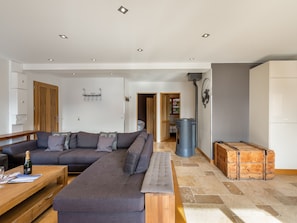 TV, fireplace - Spacious apartment 6 pers, terrace sauna close to slopes (Val Thorens)