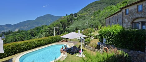 Family Apartment, Multiple Bedrooms, Mountainside (Alloro Grillo) | Pool | Seasonal outdoor pool