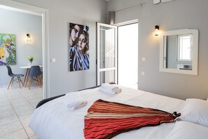 1 Schlafzimmer, Zimmersafe, Reisekinderbett, kostenloses WLAN