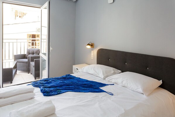 1 bedroom, in-room safe, travel crib, free WiFi - Sole mare Seaside Apts- Side seaview apt (6) eleveted ground floor (Kato Gouves)