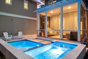 Beheizter Pool