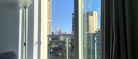 Basic Apartment, 2 Double Beds | Living room