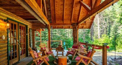 Merry Cabin - Peacefully Poised in the Woods