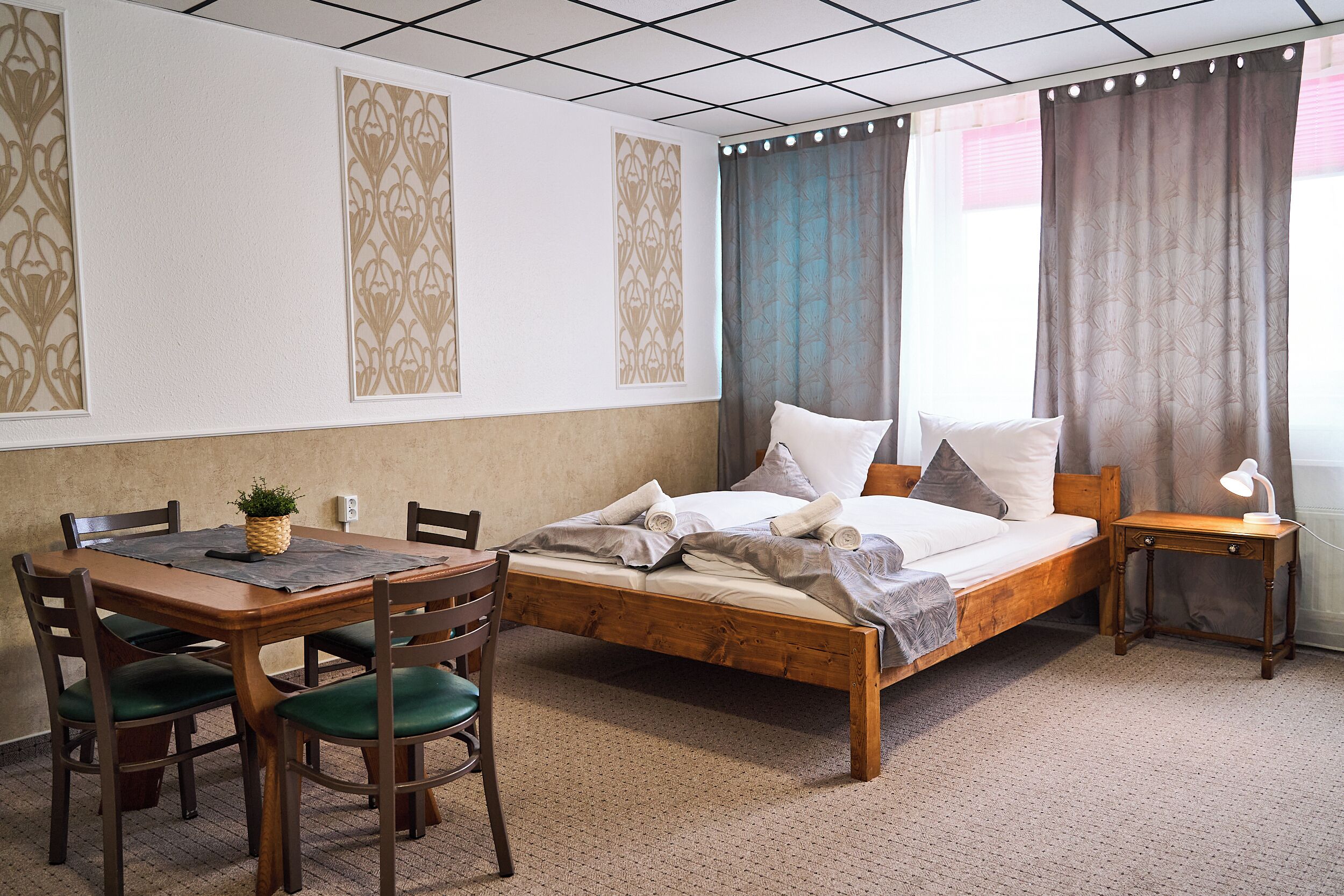 Classic-Vierbettzimmer | Allergikerbettwaren, Bettwäsche