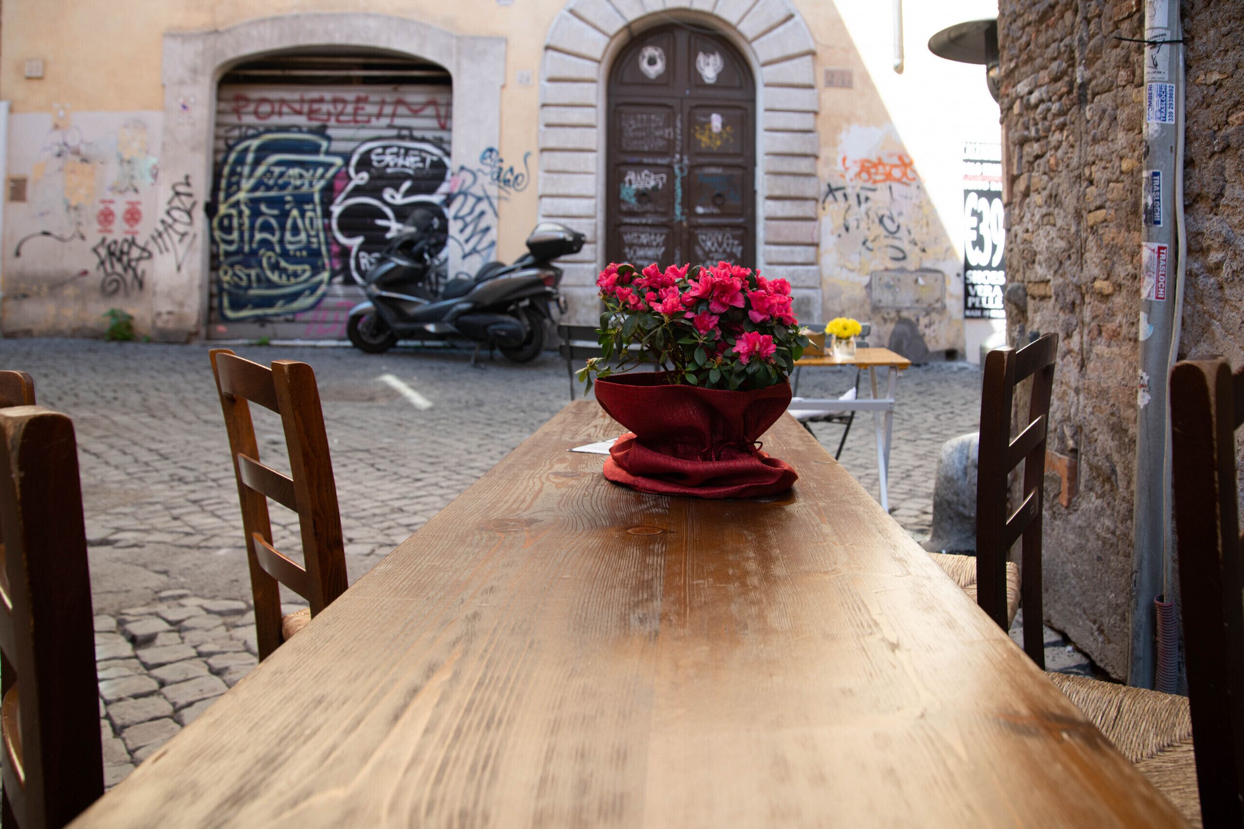 Restaurante al aire libre