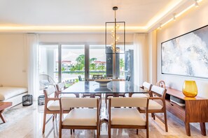 Appartamento, 3 camere da letto | Cucina privata | Frigorifero, forno, piano cottura, macchina per tè/caffè
