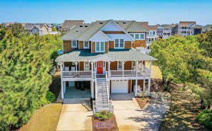 Exterior - K1130 Kirtland's Keep. Private Pool, Putting Green, Elevator! Sunday Turn. (Nags Head)